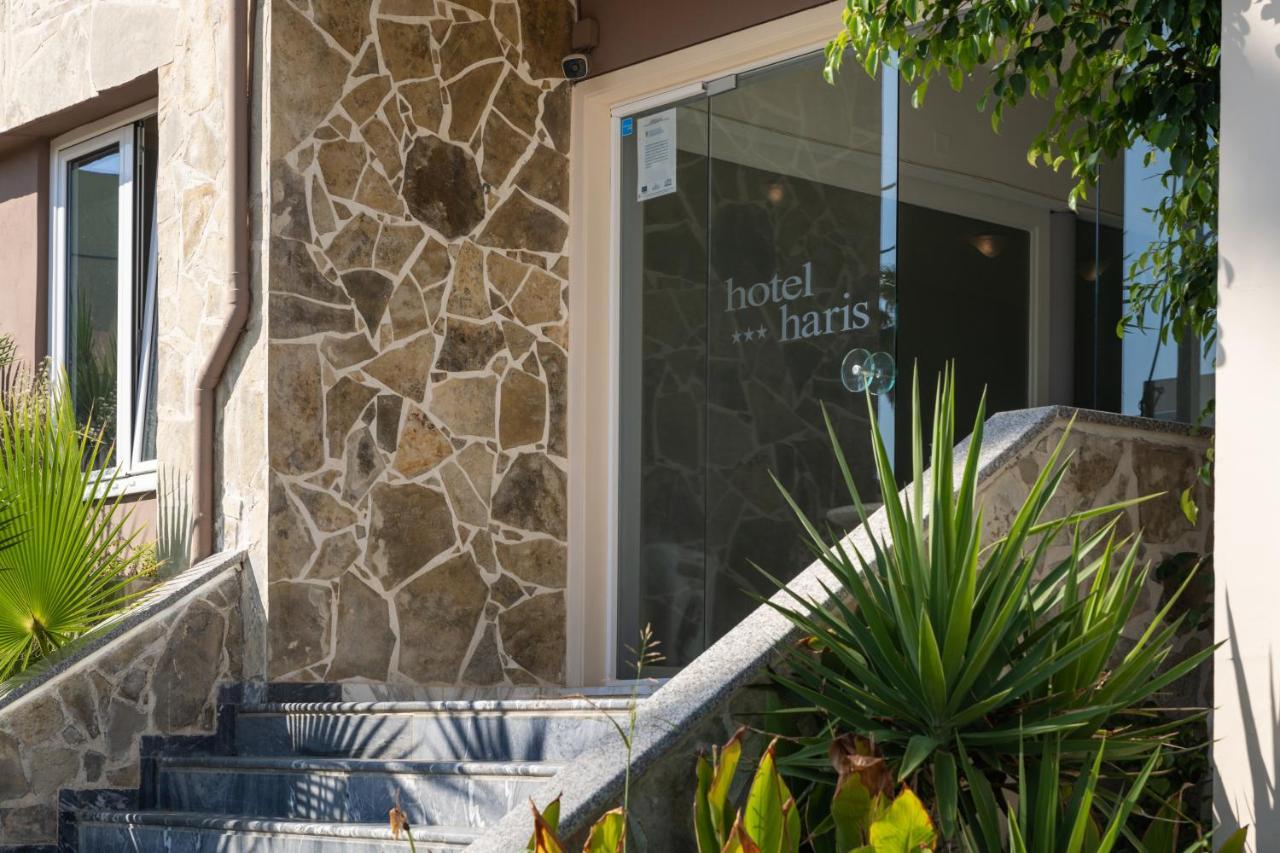 Hotel Haris On The Beach Agia Marina المظهر الخارجي الصورة