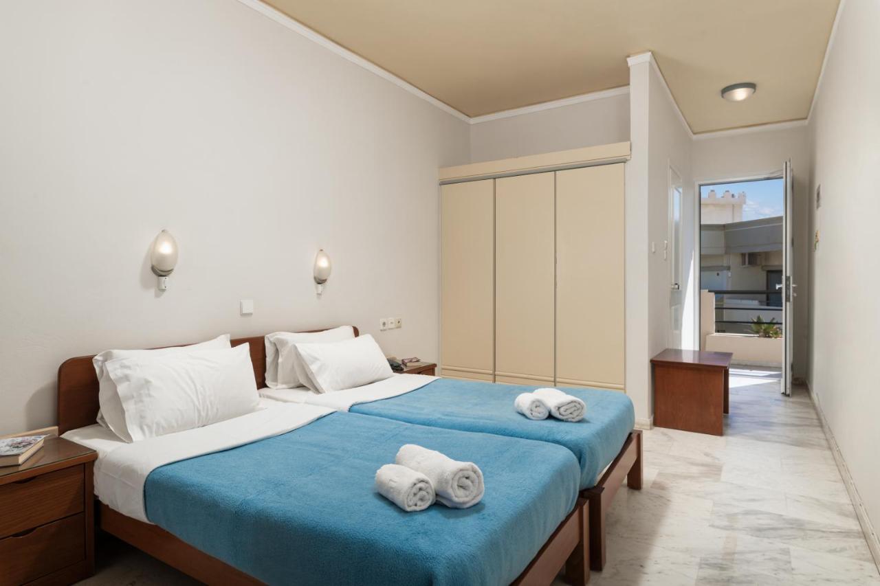 Hotel Haris On The Beach Agia Marina المظهر الخارجي الصورة