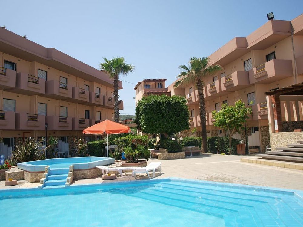 Hotel Haris On The Beach Agia Marina المظهر الخارجي الصورة